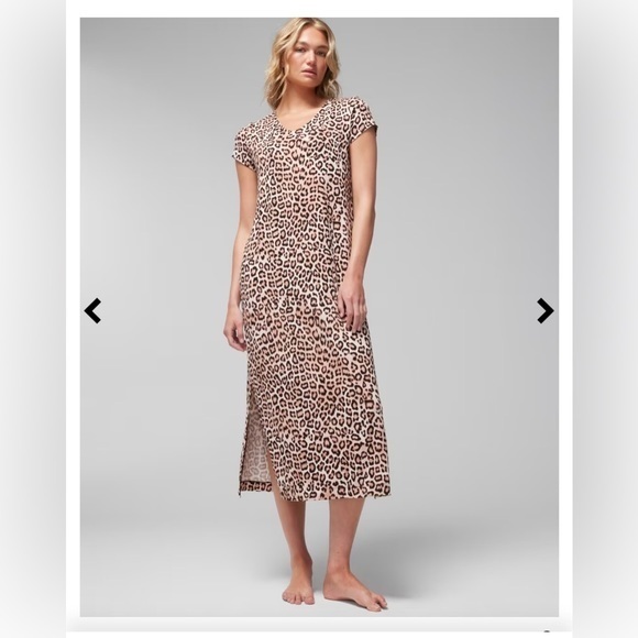 Soma Leopard Print Nightgown - Picture 2 of 5
